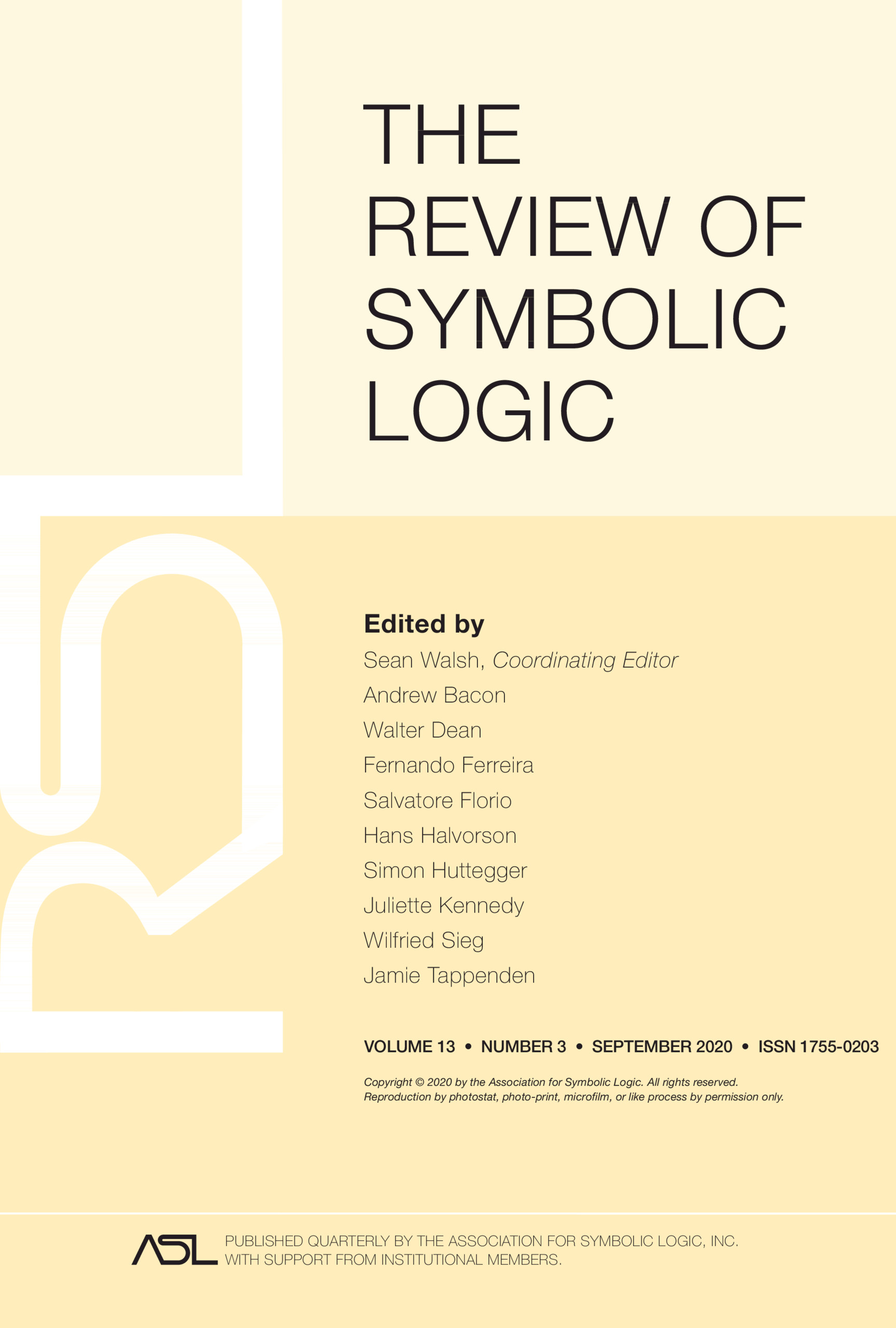 the_review of symbolic logic